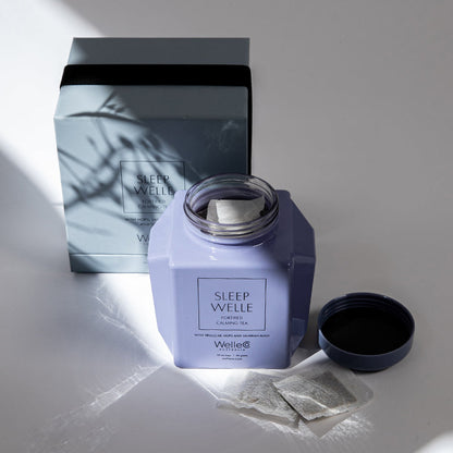 Sleep Welle Calming Tea Caddy Unfilled